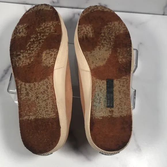 Superga Pink Suede Low Top Lace-up Sneakers, Size USW7/USM5.5/EU37.5