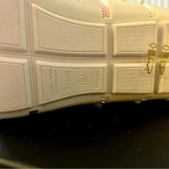 Swims Braided Lace Loafers - White - Men’s Size 8