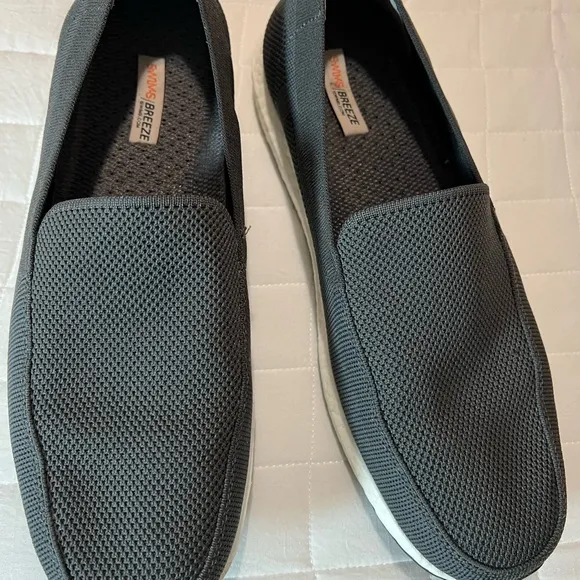 Swims Gray Loafers Slip-Ons Comfortable