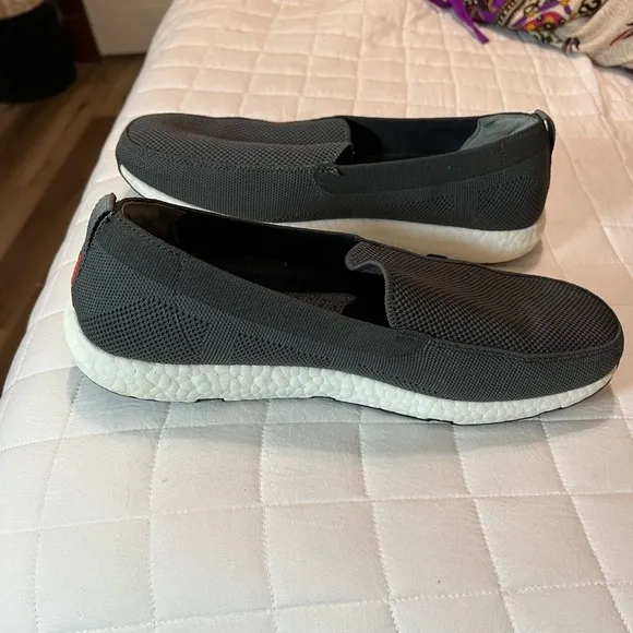 Swims Gray Loafers Slip-Ons Comfortable