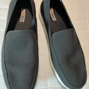 Swims Gray Loafers Slip-Ons Comfortable
