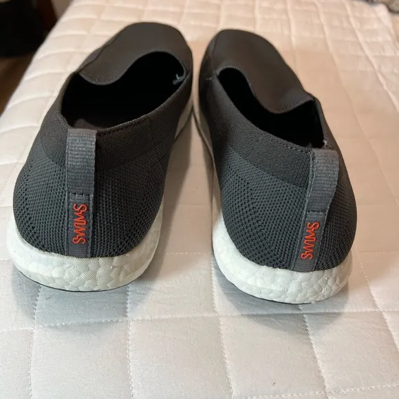 Swims Gray Loafers Slip-Ons Comfortable