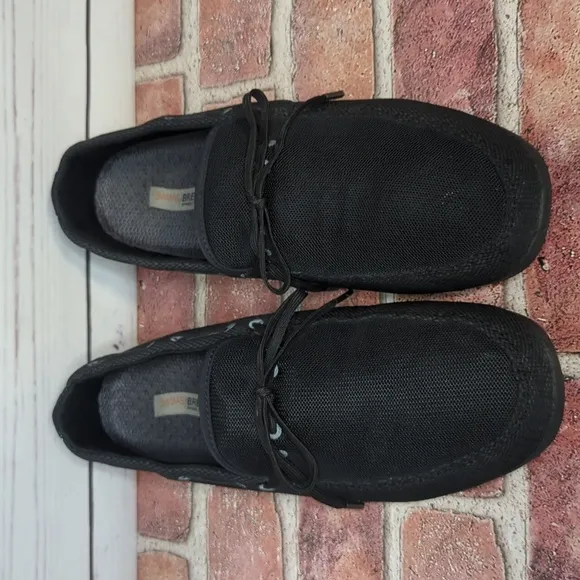 Swims Loafer Men's 9 Black Braided Lace Water Shoes Vacation Fishing Gorpcore