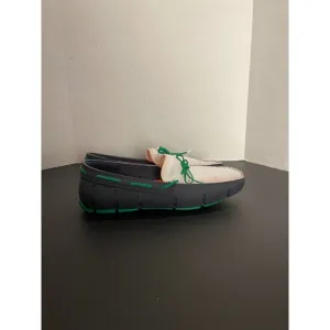 SWIMS Menswear Loafer Breathable Water Shoe Boat Shoe Slip On Navy Green