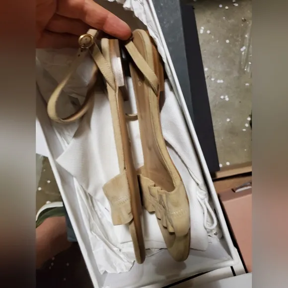 Sz 35.5 $710 NIB Chloe suede flats