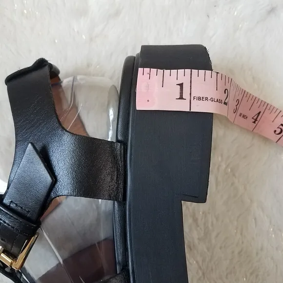 Sézane Low Aly Leather Fisherman Sandals