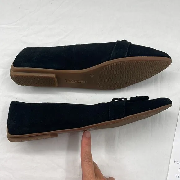 Talbots 9.5M Francesca Driving Flats -Black Suede From Local Talbots.