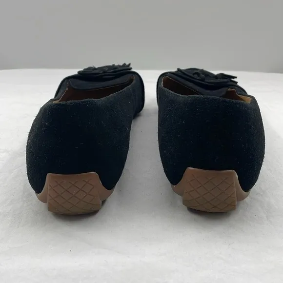 Talbots 9.5M Francesca Driving Flats -Black Suede From Local Talbots.