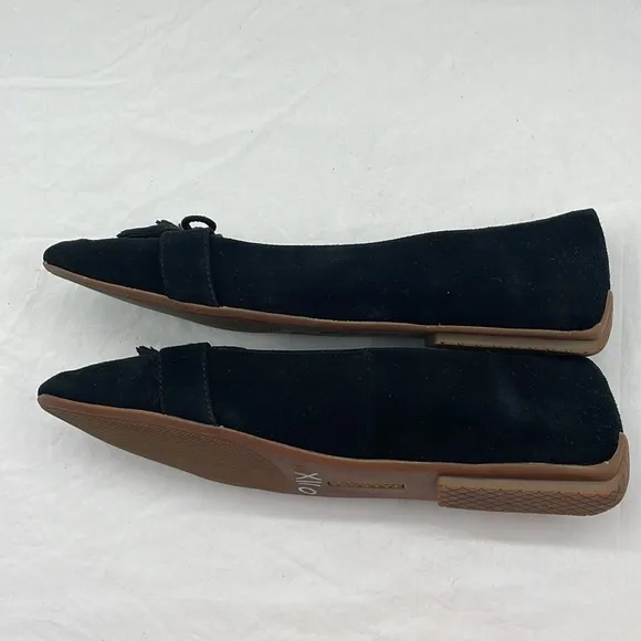 Talbots 9.5M Francesca Driving Flats -Black Suede From Local Talbots.