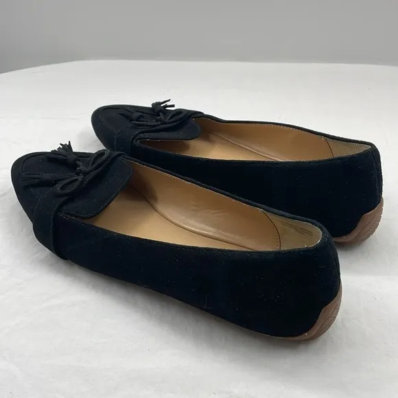 Talbots 9.5M Francesca Driving Flats -Black Suede From Local Talbots.