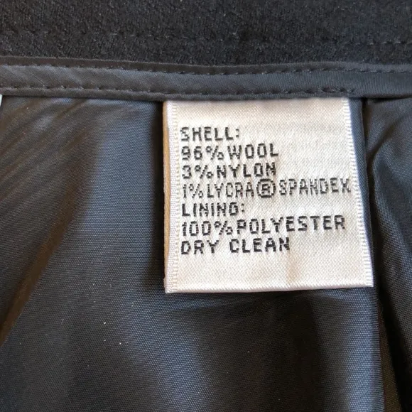 Talbots Black Midi Skirt