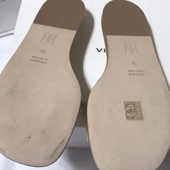 Tamara Mellon gold slides. NWOT