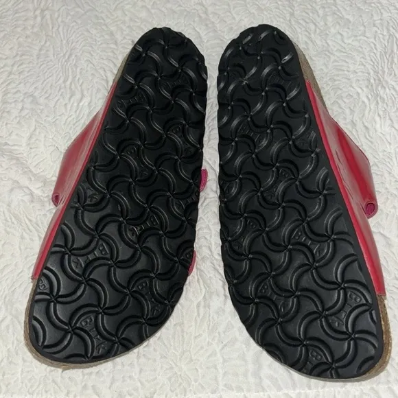 Tatami BIRKENSTOCK Rhinestone Leather Suede Cork Sandals NWOT