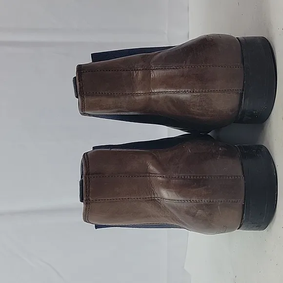 Ted Baker London Hourb 2 Midi Brown Leather Chelsea Men's Boot