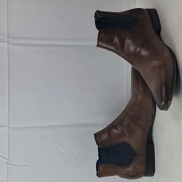 Ted Baker London Hourb 2 Midi Brown Leather Chelsea Men's Boot