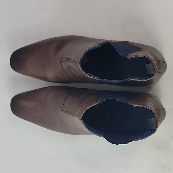 Ted Baker London Hourb 2 Midi Brown Leather Chelsea Men's Boot