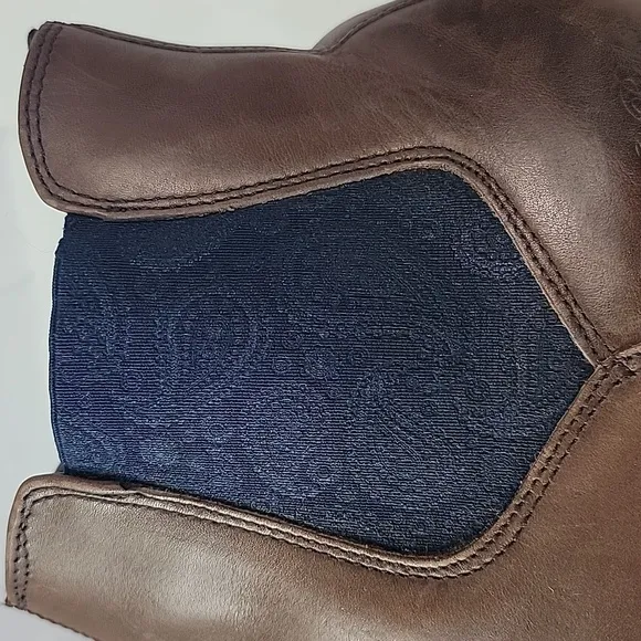 Ted Baker London Hourb 2 Midi Brown Leather Chelsea Men's Boot