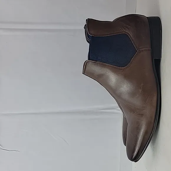 Ted Baker London Hourb 2 Midi Brown Leather Chelsea Men's Boot