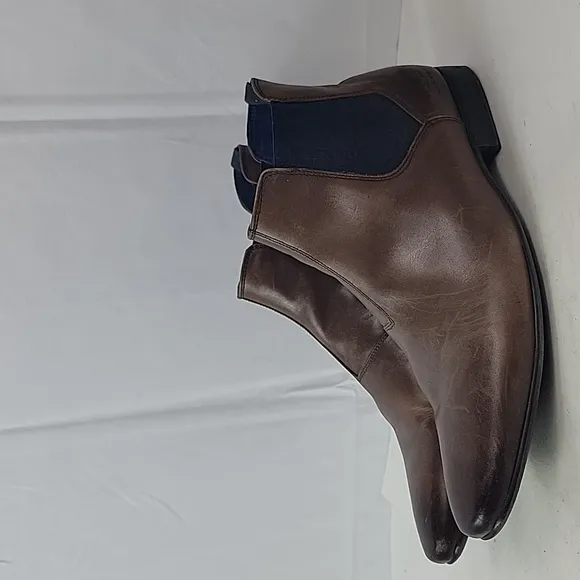 Ted Baker London Hourb 2 Midi Brown Leather Chelsea Men's Boot