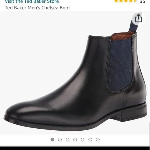 Ted Baker London leather Chelsea boots Buurg 11