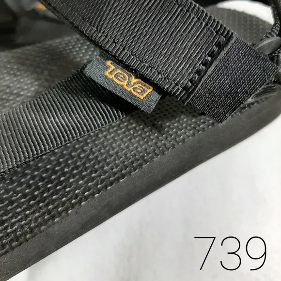 Teva Original Universal Black Sandals Size 13