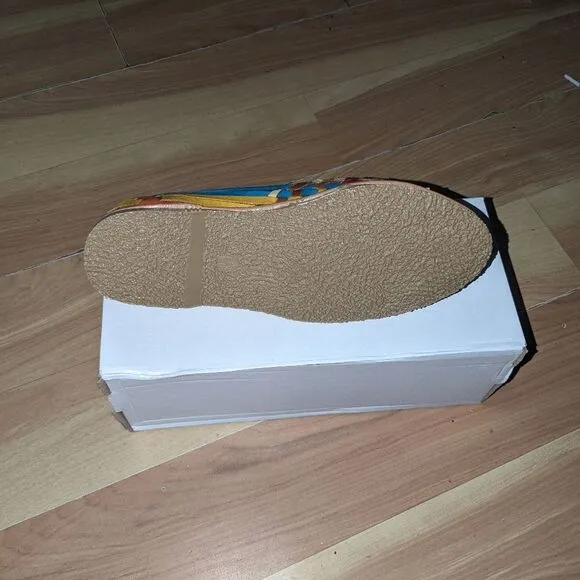 The Original Mexican Sandal Orange Size 6