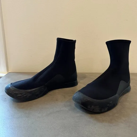 The Row Nylon Chelsea Boots