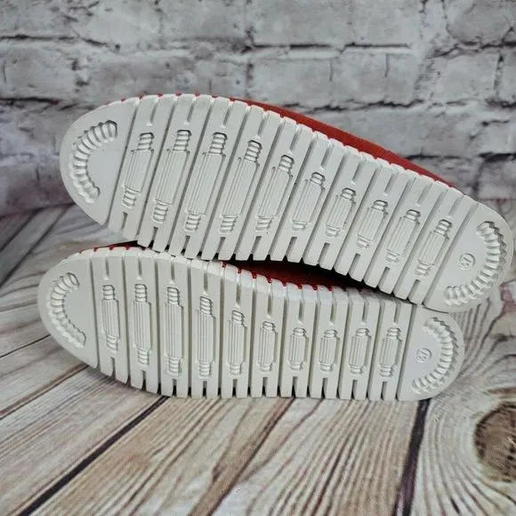 The Bendy Shoe Lollipop‎ Red Womens 37 Comfortable