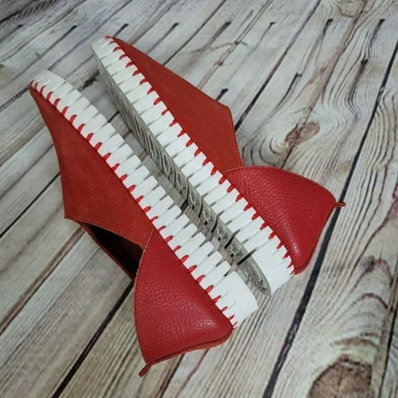 The Bendy Shoe Lollipop‎ Red Womens 37 Comfortable