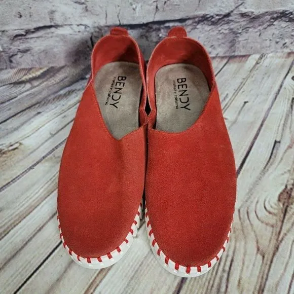 The Bendy Shoe Lollipop‎ Red Womens 37 Comfortable