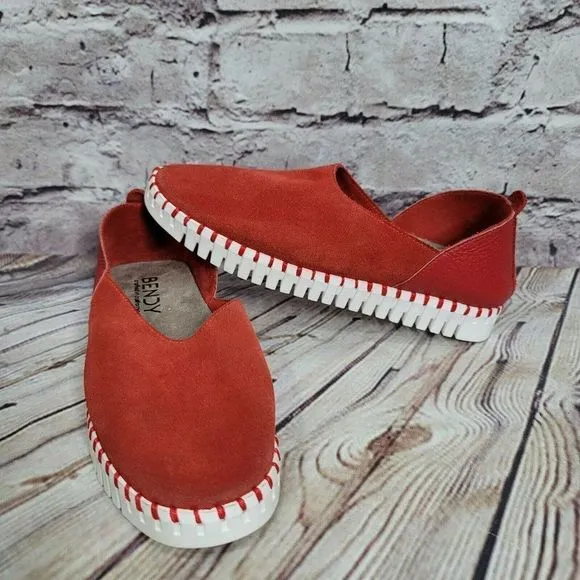 The Bendy Shoe Lollipop‎ Red Womens 37 Comfortable