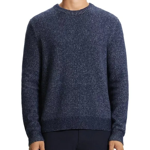 Theory - Hilles Wool and Cashmere-Blend Sweater - Blue