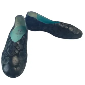 THIERRY RABOTIN Grace Classic Flats Suede Black multi Size 37