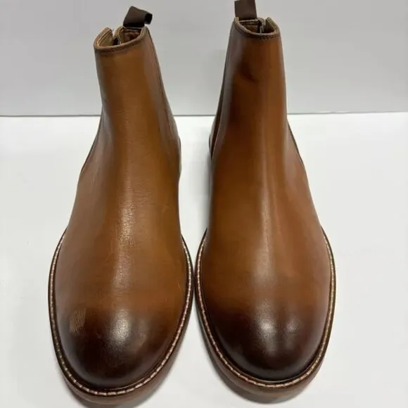 Thomas &amp; Vine Men’s Rami, Brown Chelsea Boots, Size 9.5 M