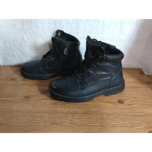 Thorogood 834-6711 Men's Leather Non Safety Tactical Side Zip Boots Size 8.5 M