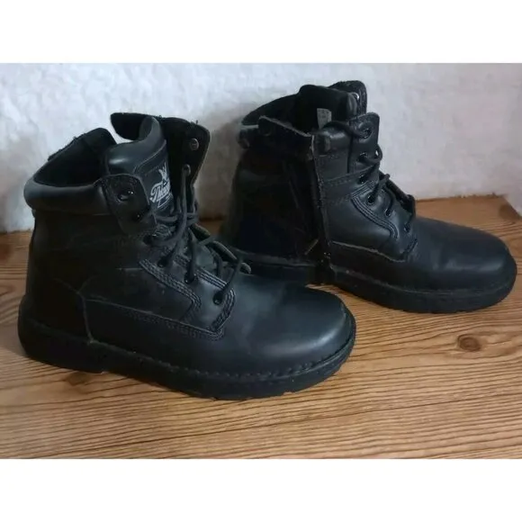 Thorogood 834-6711 Men's Leather Non Safety Tactical Side Zip Boots Size 8.5 M