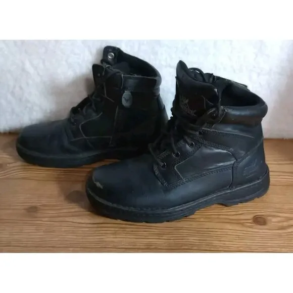 Thorogood 834-6711 Men's Leather Non Safety Tactical Side Zip Boots Size 8.5 M