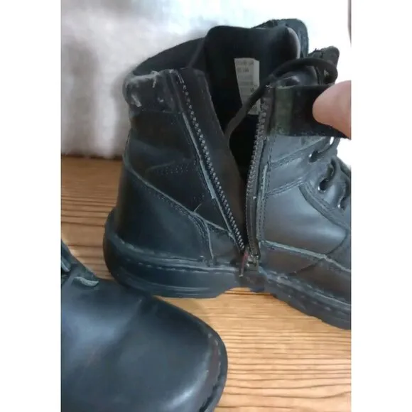 Thorogood 834-6711 Men's Leather Non Safety Tactical Side Zip Boots Size 8.5 M