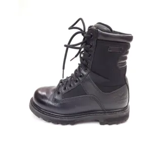 Thorogood Unisex Tactical Black Leather Women's 6 Boots 8in Trooper Side Zip