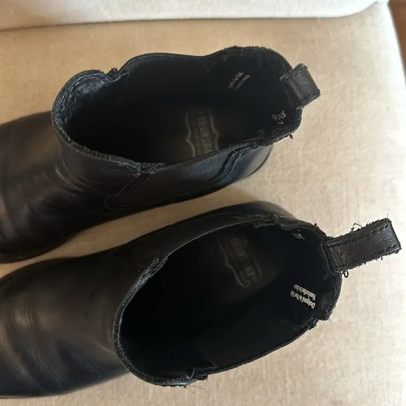 Thursday Boot Co Women’s Duchess Leather Chelsea Boots Black Size 7.5