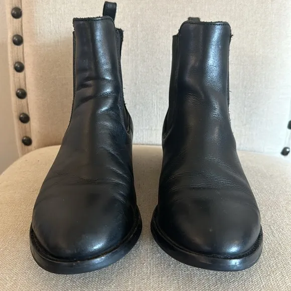 Thursday Boot Co Women’s Duchess Leather Chelsea Boots Black Size 7.5