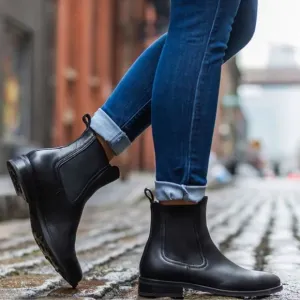 Thursday Boot Co Women’s Duchess Leather Chelsea Boots Black Size 7.5