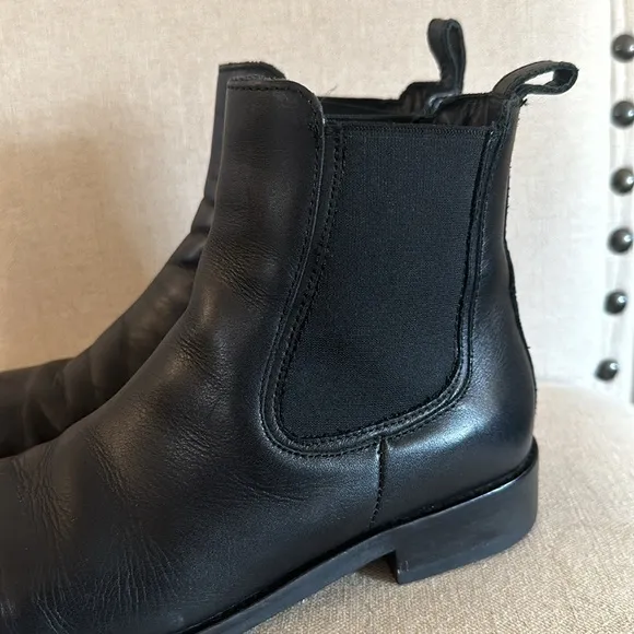 Thursday Boot Co Women’s Duchess Leather Chelsea Boots Black Size 7.5