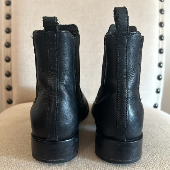 Thursday Boot Co Women’s Duchess Leather Chelsea Boots Black Size 7.5