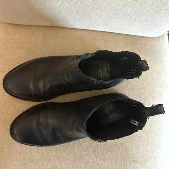 Thursday Boot Co Women’s Duchess Leather Chelsea Boots Black Size 7.5