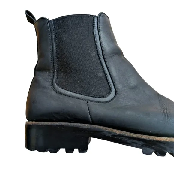 Thursday Boot Company Black Leather Chelsea Boots Size 9
