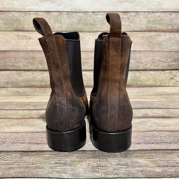 Thursday Boot Company Brown Leather Duchess Chelsea Boots