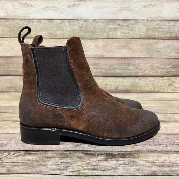 Thursday Boot Company Brown Leather Duchess Chelsea Boots