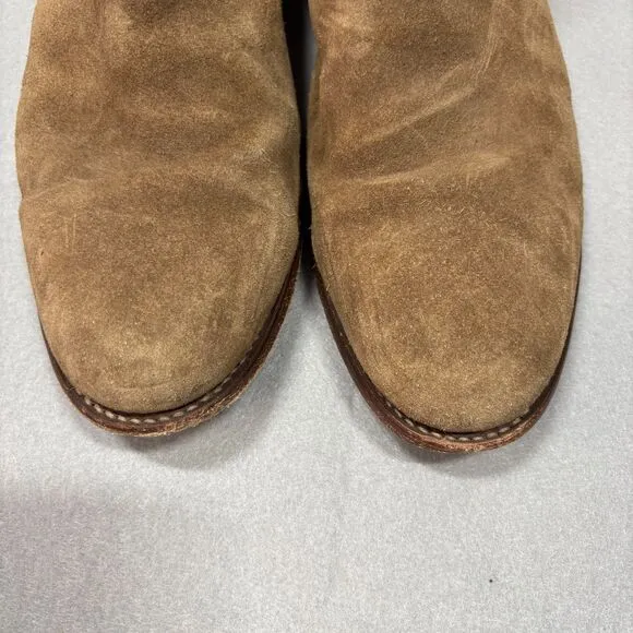 Thursday Men Boots Everyday Cavalier Sandstone Chelsea Pull On Suede Size 13