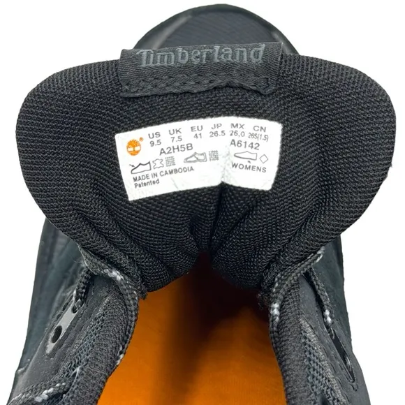 Timberland Black Field Trekker Low Sneaker Size 9.5